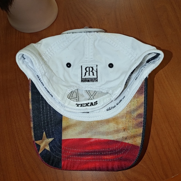 Robin Ruth Texas Original Flag Visor Embroidered Adjustable Hat Cap New main image 7